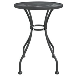 Berkfield 5 Piece Garden Dining Set Expanded Metal Mesh Anthracite - thumbnail 5