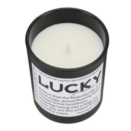 Living And Home Black Glass Cup Soy Wax Oud Rose Scented Candle With Wooden Lid, 22-Hour Burn - thumbnail 2