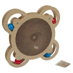 Urbn-Living Urbnliving Square Cat Scratch Pad Scratching Board Play Toy Catnip Kitten Fun Interactive Playtime - thumbnail 5