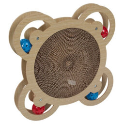 Urbn-Living Urbnliving Square Cat Scratch Pad Scratching Board Play Toy Catnip Kitten Fun Interactive Playtime - thumbnail 2