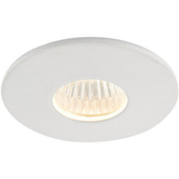Mini Recessed Downlight Fixture - 4W Warm White Cob Led Driver - Matt White - thumbnail 3