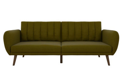Novogratz Dorel Home Brittany Sofa Bed In Fabric Green - image 1