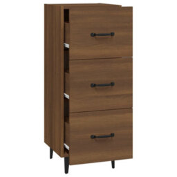 Walplus Sideboard Brown Oak 34.5X34X90 Cm Engineered Wood - thumbnail 6