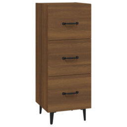 Walplus Sideboard Brown Oak 34.5X34X90 Cm Engineered Wood - thumbnail 2