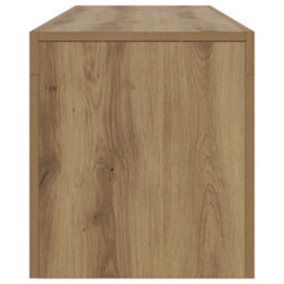 Walplus Tv Cabinet With Led Lights Artisan Oak 140X36.5X40 Cm Engineered Wood - thumbnail 8