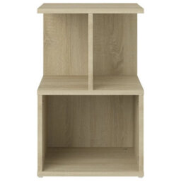 Berkfield Bedside Cabinet Sonoma Oak 35X35X55 Cm Engineered Wood - thumbnail 4
