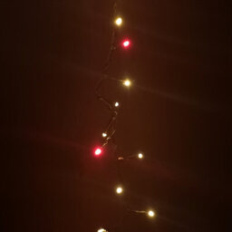 Samuel Alexander 25M 1000 Led Treebrights Christmas String Lights With Timer In Red & Vintage Gold - thumbnail 4