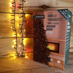 Samuel Alexander 25M 1000 Led Treebrights Christmas String Lights With Timer In Red & Vintage Gold - thumbnail 5
