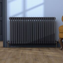 Acova Classic Blue Night 3 Column Radiator, (W)1042mm X (H)600mm - thumbnail 2