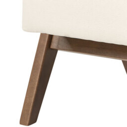 Beliani Armchair Evje Fabric Light Beige - thumbnail 7
