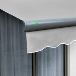 Primrose Awnings 2.5M X 2.0M Retractable Manual Full Cassette Charcoal Frame Silver Awning Outdoor Patio Canopy - thumbnail 6