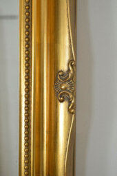 Mirroroutlet Hamilton Vintage Gold Antique Design Accent Mirror 66 X 56Cm - thumbnail 3