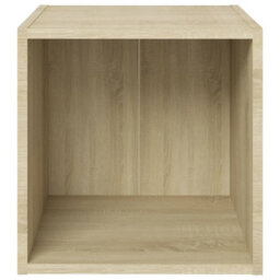 Berkfield Tv Cabinet Sonoma Oak 37X35X37 Cm Engineered Wood - thumbnail 3