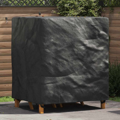 Walplus Outdoor Furniture Cover Black 116 X 100 X 120 Cm 210D - image 1