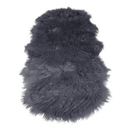 Dark Grey-Irregular 60X150Cm Large Faux Fur Sheepskin Rug Fluffy Mat Room Sofa Hairy Mat Shaggy Floor Carpet - thumbnail 3