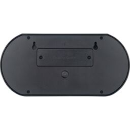 Luceco Carina Bulkhead Non-Adjustable Black Solar-Powered Led 5W Pir With Motion Sensor Oval Outdoor Wall Light - thumbnail 6