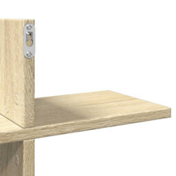 Walplus Wall Shelf Sonoma Oak 124.5X18X60.5 Cm Engineered Wood - thumbnail 8