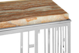 Orsina Relic Console Table With Onyx Stone Top - thumbnail 5