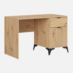 Heze Furniture Lammy Desk With Storage 120Cm - Artisan Oak - thumbnail 1