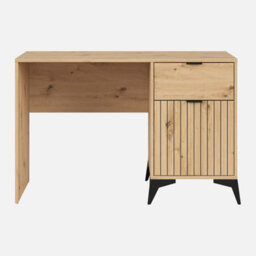 Heze Furniture Lammy Desk With Storage 120Cm - Artisan Oak - thumbnail 2