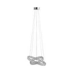 Pagazzi Lighting Pagazzi Ausilia Polished Chrome And Glass Ceiling Light - thumbnail 6