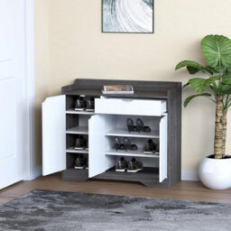 Hygrad Built to Survive Shoe Storage Cabinet Unit Cupboard Hallway Furniture Living Room Shoe Rack - thumbnail 2