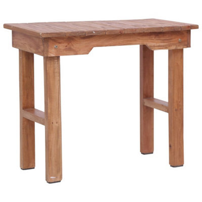 Berkfield End Table 70X35X60 Cm Solid Mahogany Wood - image 1