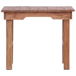 Berkfield End Table 70X35X60 Cm Solid Mahogany Wood - thumbnail 2