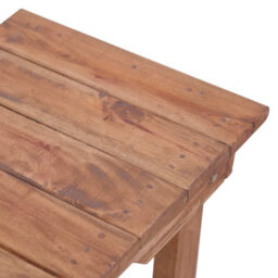 Berkfield End Table 70X35X60 Cm Solid Mahogany Wood - thumbnail 4