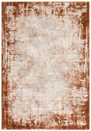 Terracotta Abstract Modern Easy To Clean Rug For Dining Room Bed Room And Living Room-120Cm X 170Cm