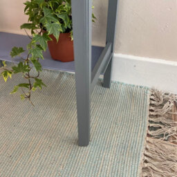 Second Nature Hush Hand Loomed Soft Rug In Muted Colours - Cotton - L120 X W180 Cm - Duck Egg Blue - thumbnail 3