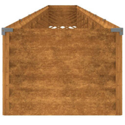 Berkfield Durable Garden Raised Bed 770X50X36 Cm Corten Steel - thumbnail 5