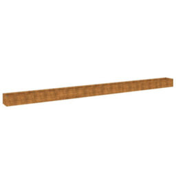 Berkfield Durable Garden Raised Bed 770X50X36 Cm Corten Steel - thumbnail 1