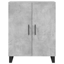Berkfield Highboard Concrete Grey 69.5X34X180 Cm Engineered Wood - thumbnail 8