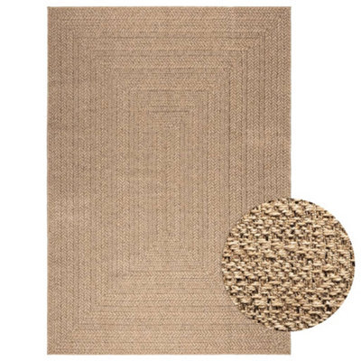 Berkfield Rug Zizur 160X230 Cm Jute Look Indoor And Outdoor - image 1