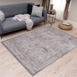 The Rugs Montana Grey Cream Oriental Area Rug And Runner Soft Durable Pet Friendly Easy To Clean Living Room Bedroom 3716Gc - thumbnail 9