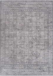 The Rugs Montana Grey Cream Oriental Area Rug And Runner Soft Durable Pet Friendly Easy To Clean Living Room Bedroom 3716Gc - thumbnail 1