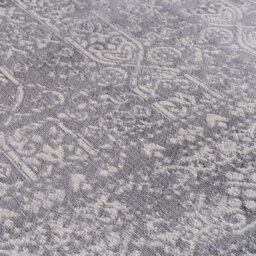 The Rugs Montana Grey Cream Oriental Area Rug And Runner Soft Durable Pet Friendly Easy To Clean Living Room Bedroom 3716Gc - thumbnail 3