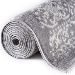 The Rugs Montana Grey Cream Oriental Area Rug And Runner Soft Durable Pet Friendly Easy To Clean Living Room Bedroom 3716Gc - thumbnail 6