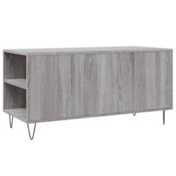 Berkfield Modern Coffee Table Grey Sonoma 102X44.5X50 Cm Engineered Wood - thumbnail 8