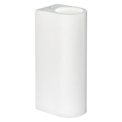 Long Life Lamps Company Modern White Ceramic Up & Down Contemporary Indoor Wall Light Lamp M0046 - image 1