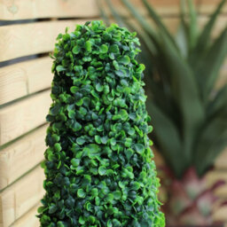 Woodside Topiary Obelisk Leaf Effect, Green 2Ft Indoor Outdoor Decor (Pack Of 2) - thumbnail 8