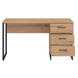 Dorel Sardinia Computer Desk, Artisan Oak - thumbnail 5