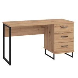 Dorel Sardinia Computer Desk, Artisan Oak - thumbnail 2