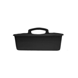Graphite Medium Cleaning Caddy Plastic Basket Tote Tidy Tray Handle Carry All Organiser - thumbnail 3