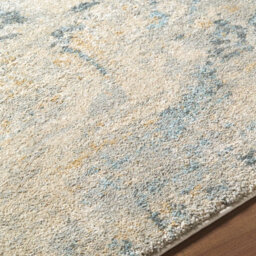 Livabliss Avellino-Abstract Beige Grey Blue Modern Marble High Pile Living Dining Bedroom Rug 160 X 213 Cm Easy Care, Non Shedding - thumbnail 3