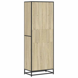 Berkfield Bookcase Sonoma Oak 60X35X170.5 Cm Engineered Wood - thumbnail 6