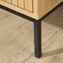 Home Source Wisbech Chest Of 3 Drawers Bedroom Storage Unit - thumbnail 8