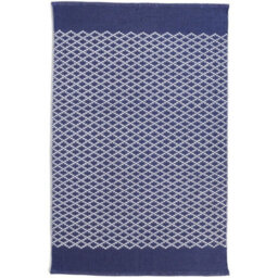 Rug Trellis Outdoor Navy Woven For Livingroom, Bedroom, Dining Room,recycled Material - 120Cm X 170Cm (3.9Ft. X 5.5 Ft.) - thumbnail 3