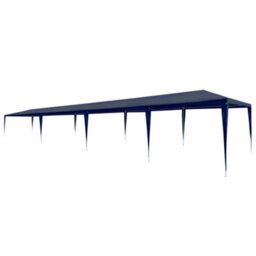 Berkfield Party Tent 3X12 M Pe Blue - thumbnail 1